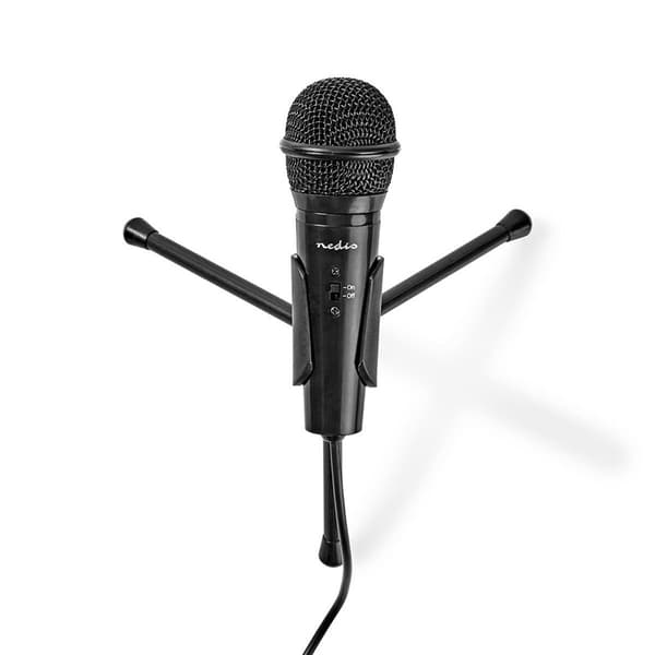 Nedis Mikrofon | Brugt til: Desktop / Notebook / Smartphone / Tablet | Kabel | 1x 3.5 mm