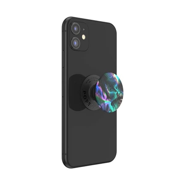 POPSOCKETS Oil Agate Aftageligt Greb m. Standerfunktion