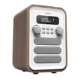 Miniatyrbild 2 av 2: Denver Radio DAB+/FM Bluetooth Trä/grå DAB-48W Vit