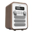 Miniatyrbild 1 av 2: Denver Radio DAB+/FM Bluetooth Trä/grå DAB-48W Vit