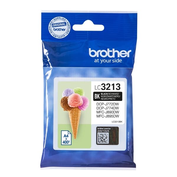 Brother LC-3213BK bläckpatroner Original Hög (XL) avkastning Svart