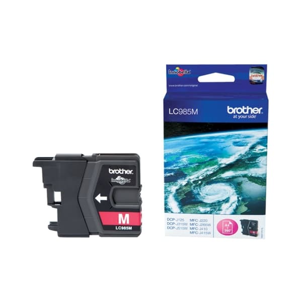 Brother LC985M blekkpatroner 1 stk Original Magenta