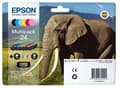Miniatyrbild 1 av 2: Epson Elephant Multipack 6-colours 24 Claria Photo HD Ink