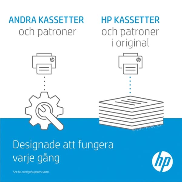 HP 56 bläckpatroner 1 styck Original Standardavkastning Svart