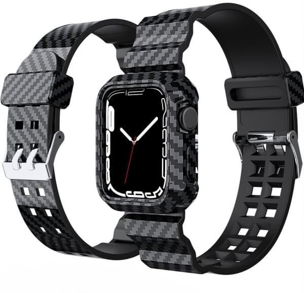Ersättningsband till Apple Watch 38/40/41mm, Svart