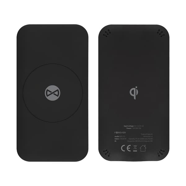 Forever trådløs lader WDC-115 15W svart