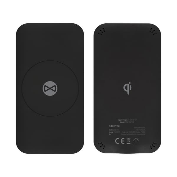 Forever trådløs lader WDC-115 15W svart