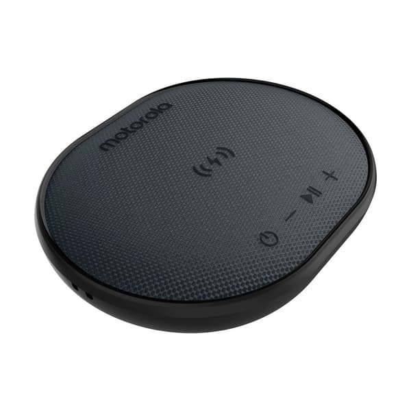 Motorola Sonic Sub 500 Högtalare, laddare och mikrofon, Svart