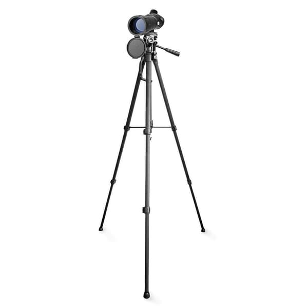 Nedis Spotting omfang | Forstørrelsesområde: 20-60 | Objektiv diameter: 60 mm | Synsfelt: 38 m | Dioptrisk korreksjon | Reiseveske inkludert | Sort
