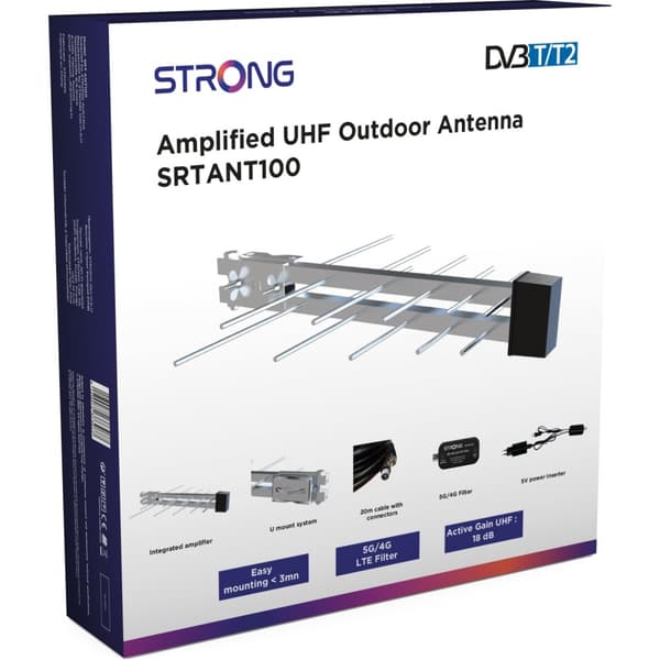 Strong TV-antenn för utomhusbruk - DV
