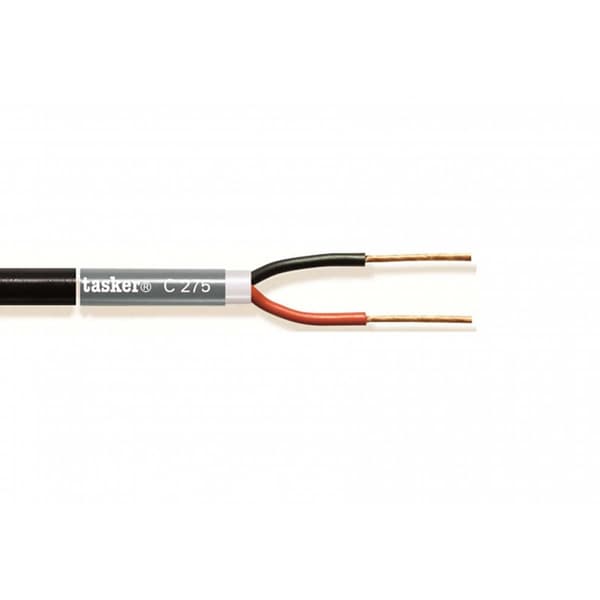 Tasker Speaker Kabel på Snelle 2x 1.50 mm² 100 m Svart