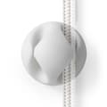 Miniatyrbillede 4 af 11: Nedis Kabel Management | Kabelklips | Klik og Go | 6 stk. | Antal slots: 2 Pladser | Maksimal tykkelse på kabel: 5.3 mm | TPE | Hvid
