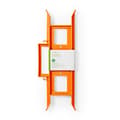 Miniatyrbilde 6 av 6: Nedis Cable Managers | Plast | Oransje