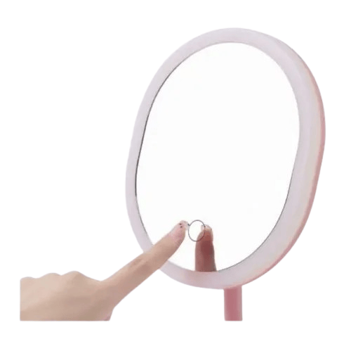 Oppladbart Led Touch Sminkebordsspeil med stativ