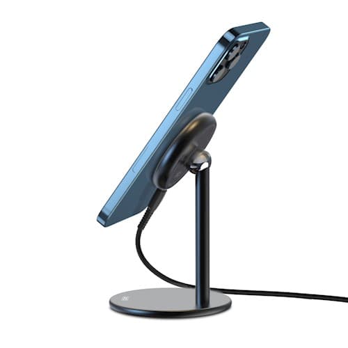 Xo Magnetisk opladningsstativ med Qi-oplader