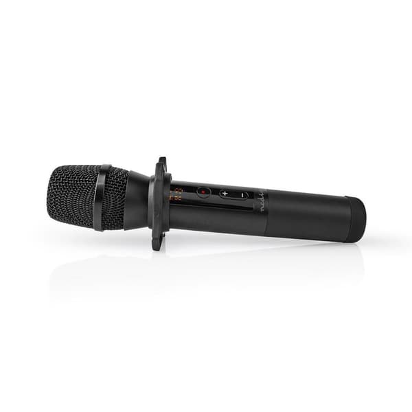 Nedis Trådløs mikrofon Set | 20 Kanaler | 1 Mikrofon | Cardioid | 70 Hz - 13 kHz | 1000 Ohm | -95 dB | Volumenkontrol | Sort