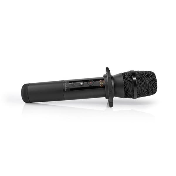 Nedis Trådløs mikrofon Set | 20 Kanaler | 1 Mikrofon | Cardioid | 70 Hz - 13 kHz | 1000 Ohm | -95 dB | Volumenkontrol | Sort