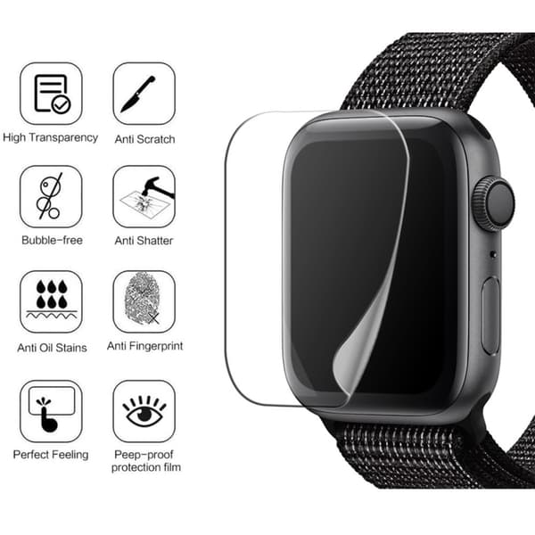 Champion Skjermbeskytter Apple Watch 3-pakning 44 mm