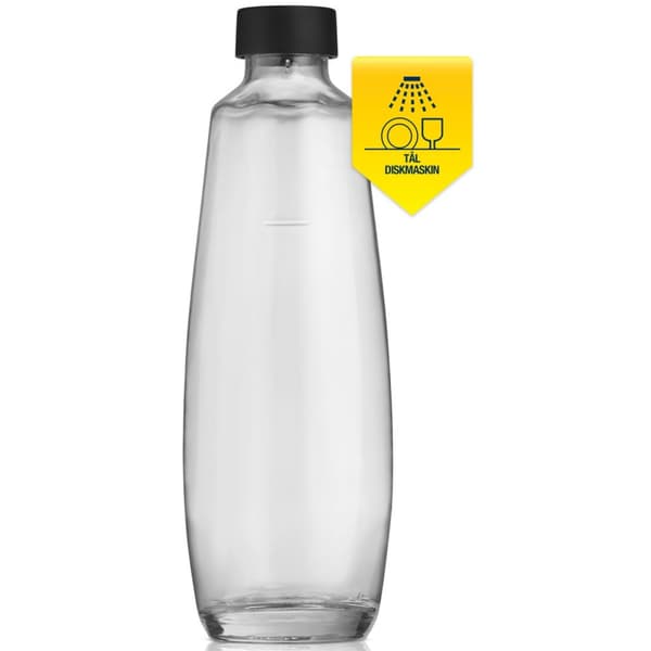 Sodastream 1x1L glasskaraffel DUO
