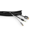 Miniatyrbillede 4 af 5: Nedis Kabel Management | Ærme | 1 stk. | Maksimal tykkelse på kabel: 30 mm | Nylon | Sort