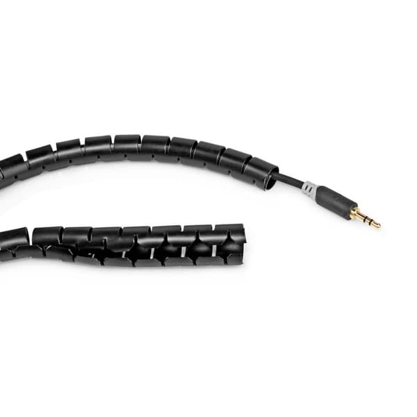 Nedis Kabel Management | Spiral ærme | 1 stk. | Maksimal tykkelse på kabel: 16 mm | PE | Sort