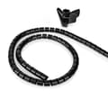 Miniatyrbillede 1 af 10: Nedis Kabel Management | Spiral ærme | 1 stk. | Maksimal tykkelse på kabel: 16 mm | PE | Sort