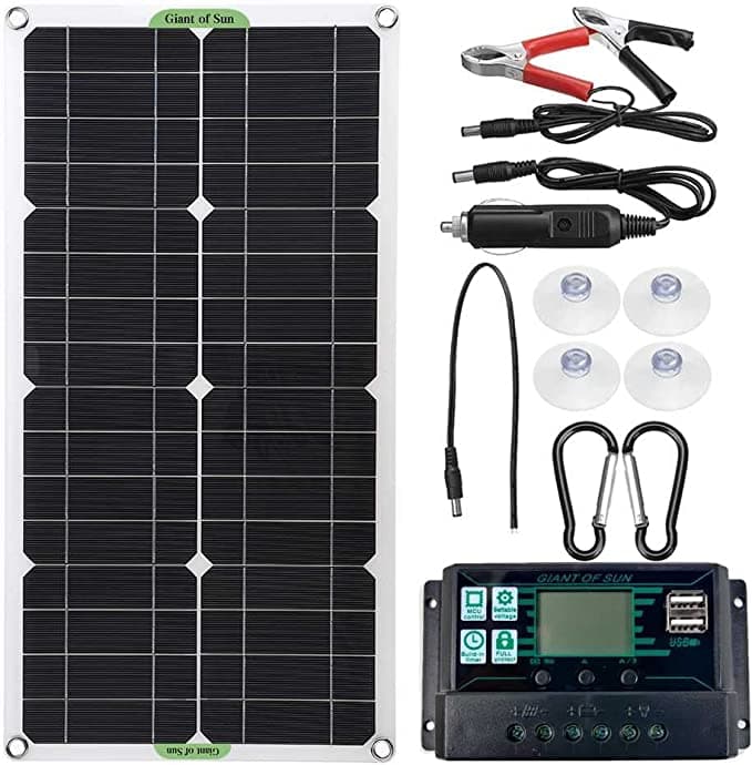 Solar panel plus 30A controller