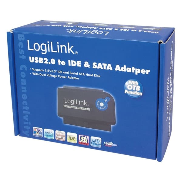 LogiLink USB 2.0 -&gt; SATA + IDE 3,5/3,2