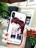 Miniatyrbilde 1 av 2: Herdet glass, TPU, iPhone 7/8/SE (2.), Daisy