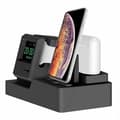 Miniatyrbild 3 av 3: 3-i-1 Laddställ för iPhone, Apple Watch & Airpods (Svart)