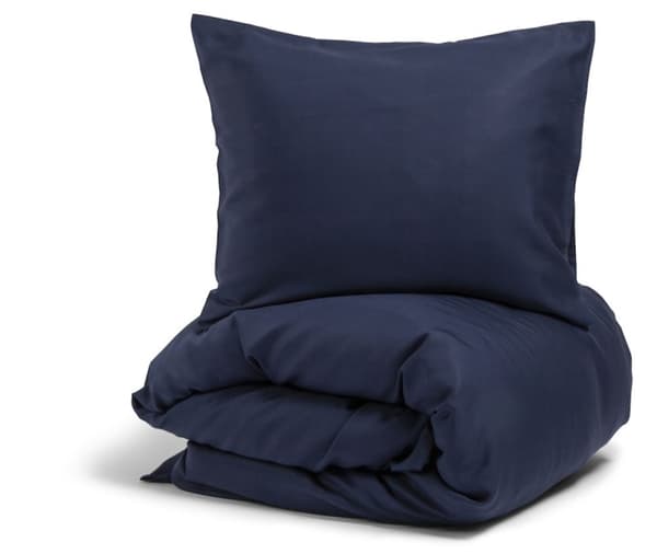 Nottingham Bäddset 210x150, Satin, Marin