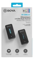 Miniatyrbillede 5 af 5: Boya Ultracompact 2.4GHz Dual-channel Wireless Microphone 1+1