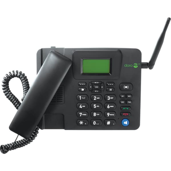 Doro 4100H 4G-bordtelefon, svart