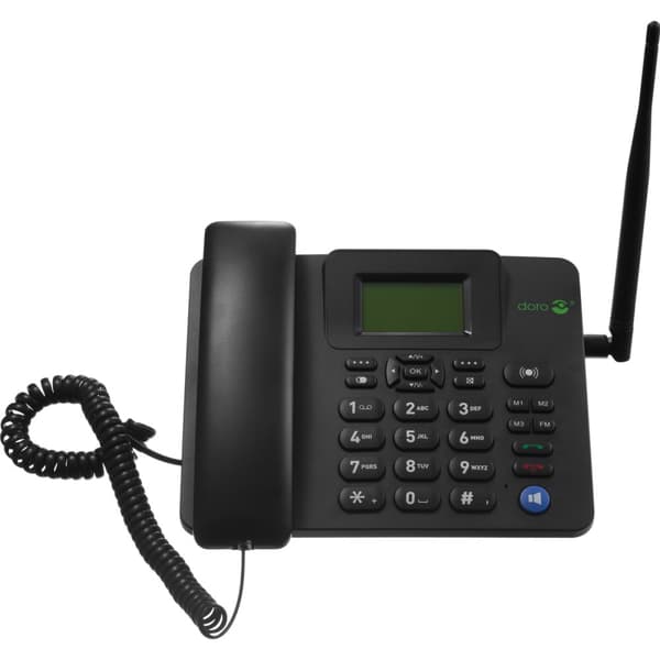 Doro 4100H 4G-bordtelefon, svart