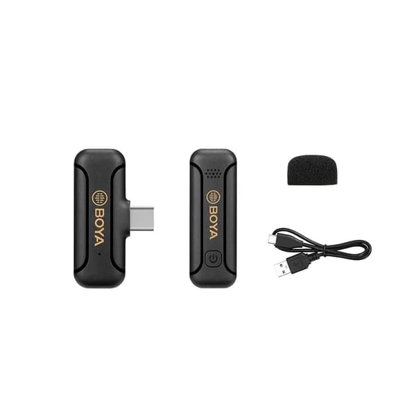 BOYA Trådløst mikrofonsystem x1 BY-WM3 til USB-C