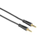 Miniatyrbillede 1 af 4: Hama Kabel Audio 3.5mm-3.5mm Guld Svart 3m