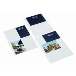 BANTEX Fotolommer 10x15 Hvid Lodret 10 stk. (sælges 10x10)