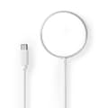 Miniatyrbild 4 av 8: Nedis Trådlös laddning | 5 / 7.5 / 10 / 15 W | 1.0 / 1.1 / 1.67 / 2 A | Kabel ingår | USB Type-C™ | 1.00 m