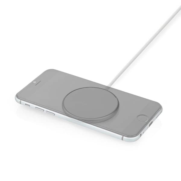 Nedis Trådlös laddning | 5 / 7.5 / 10 / 15 W | 1.0 / 1.1 / 1.67 / 2 A | Kabel ingår | USB Type-C™ | 1.00 m Gjuten aluminium, Vit