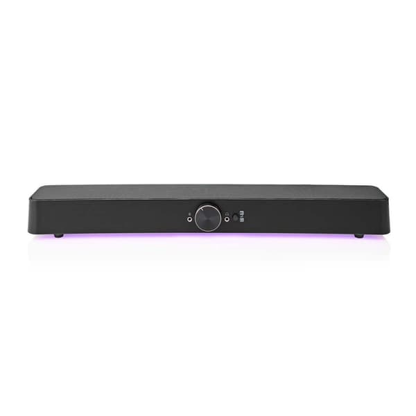 Nedis Gaming Højttaler | Højttalerkanaler: 2.0 | USB Drevet | 3.5 mm Hanstik | 30 W | LED | Volumenkontrol | Tilslutninger udgang: 1x 3.5 mm