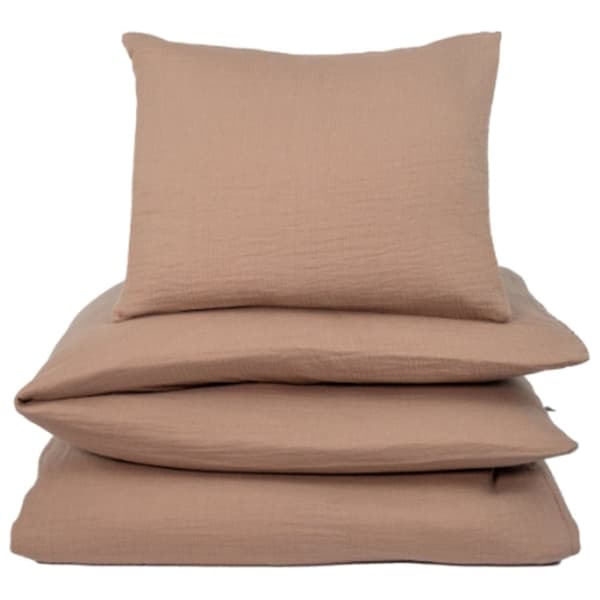NG Baby Dynetrekk Cradle Muslin Brun