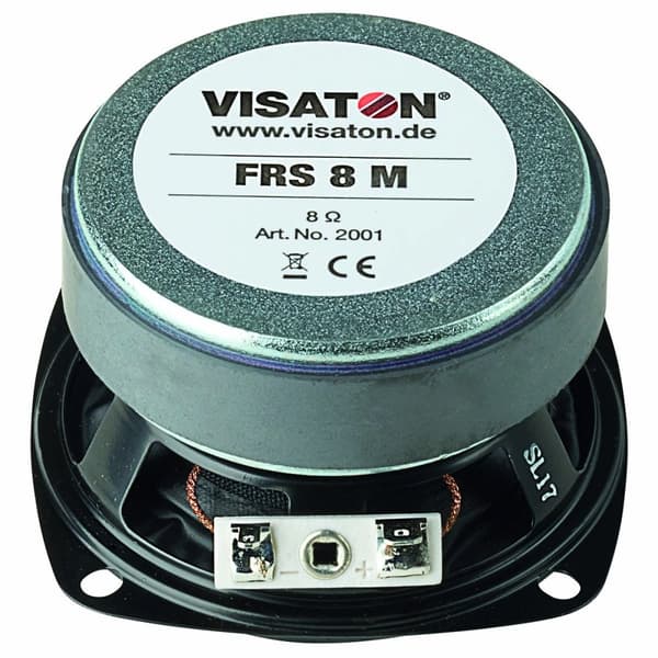 Visaton FRS 8 M - 8 Ohm - 8 cm (3,3") HiFi fullrange høyttaler
