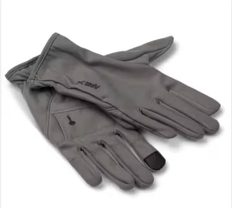 Briv Runner Grey - Løpehanske, størrelse S