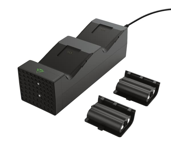 Trust 24177, Xbox Series X, Latausjalusta, Musta, USB Type-C, 1 kpl, 42 mm