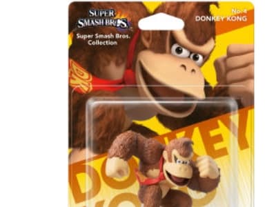 Nintendo amiibo Donkey Kong - Super Smash Bros. Collection - ekstra videospillfigur for spillkonsoll - for New Nintendo 3DS, New Nintendo 3DS XL; Nin
