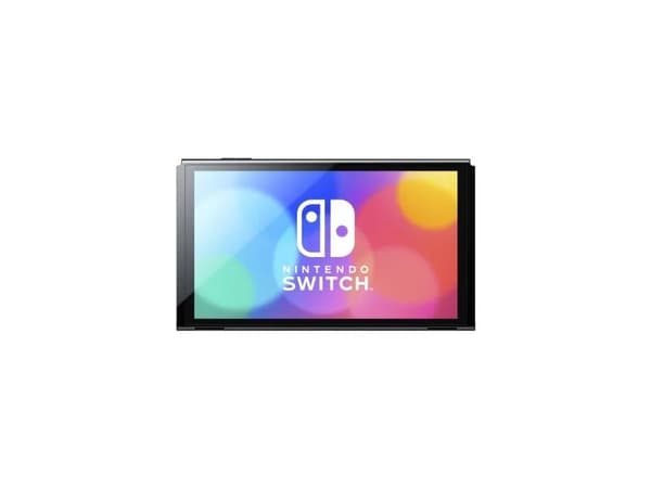 Nintendo Switch OLED - Spillkonsoll - 1080p (Full HD) - svart, neonrød, neonblå