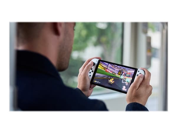 Nintendo Switch OLED - Spelkonsol - 1080p (Full HD) - vit