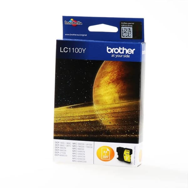Brother Blekk LC1100Y LC-1100 Gul