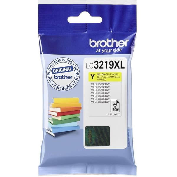 Brother Blekk LC3219XLY Høy Kapasitet Gul