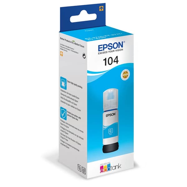 EPSON Blekk C13T00P240 104 Cyan